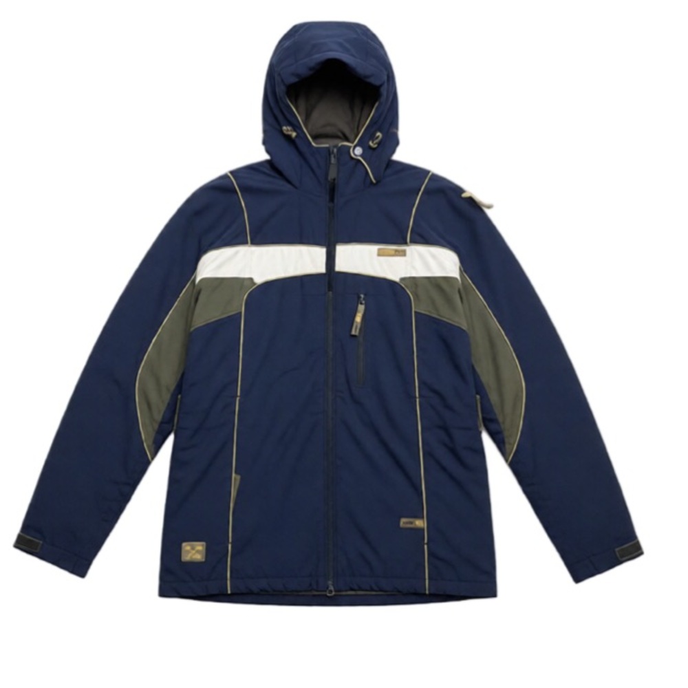 Descente Blue and Gray Ski Jacket